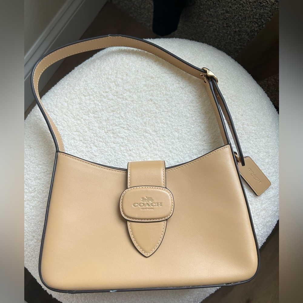 Tan Coach Purse